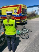 Wypadek na ulicy Narutowicza w Radomsku. Potrącona została piesza prowadząca rower