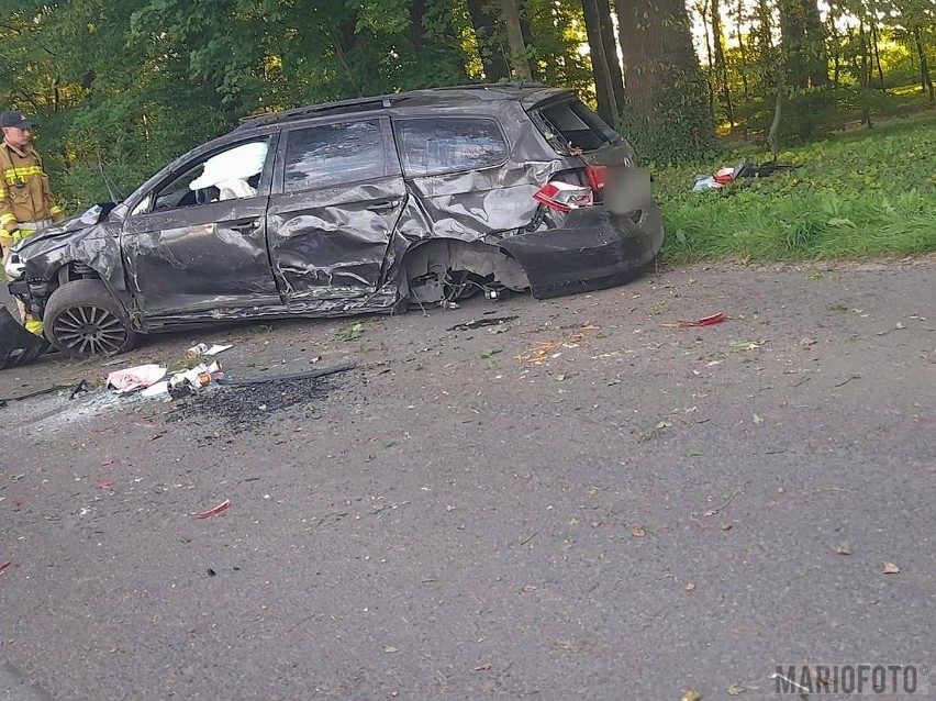 Pijany kierowca spowodował wypadek w Prószkowie