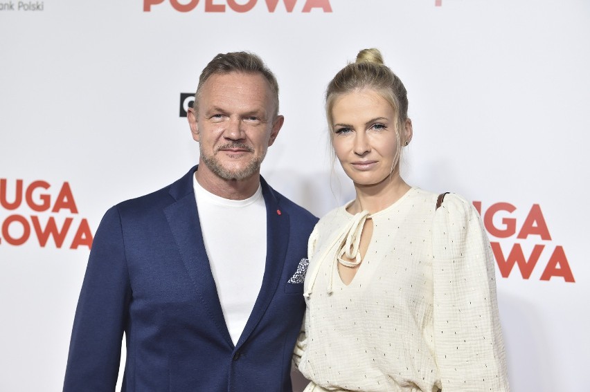 Znany polski aktor i jego żona mieszkają w przestronnym domu...
