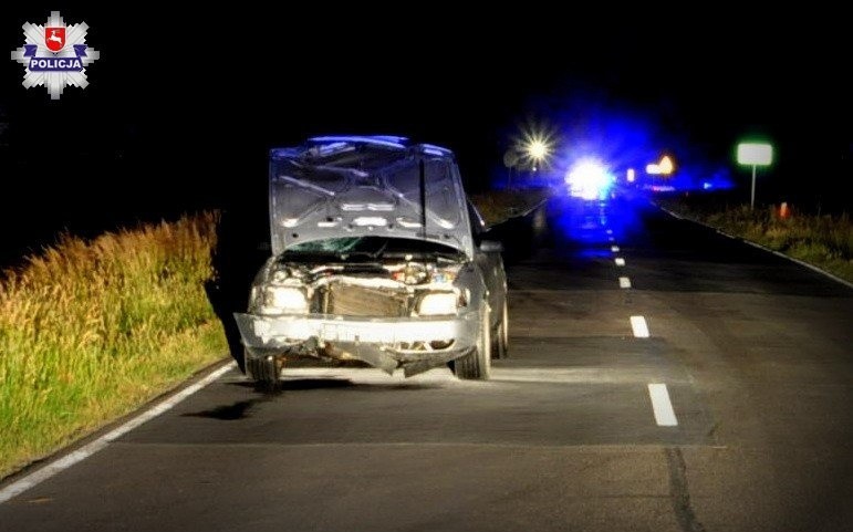 Wypadek w Świdrach. Pijany kierowca potrącił motocyklistę. 24-latek zmarł. Wcześniej razem byli na imprezie urodzinowej
