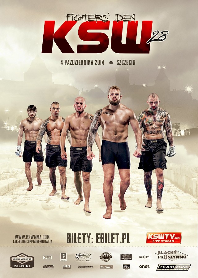 KSW 28: Fighters' Den już 4 października w Szczecinie!