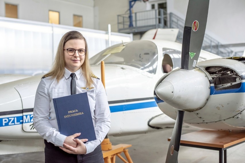 Aleksandra Pasich, studentka lotnictwa i kosmonautyki zajęła...