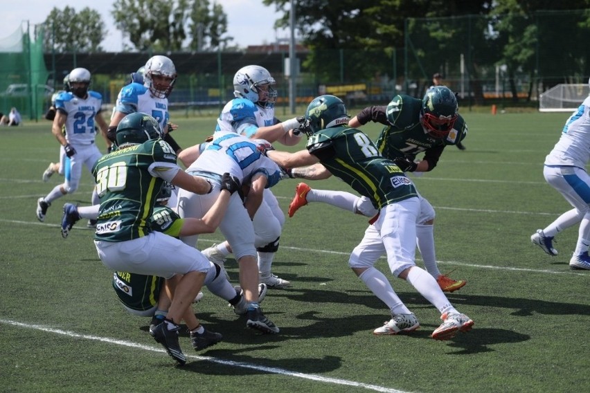 Angels Toruń - Jaguars Kąty Wrocławskie 40:13. Już do...