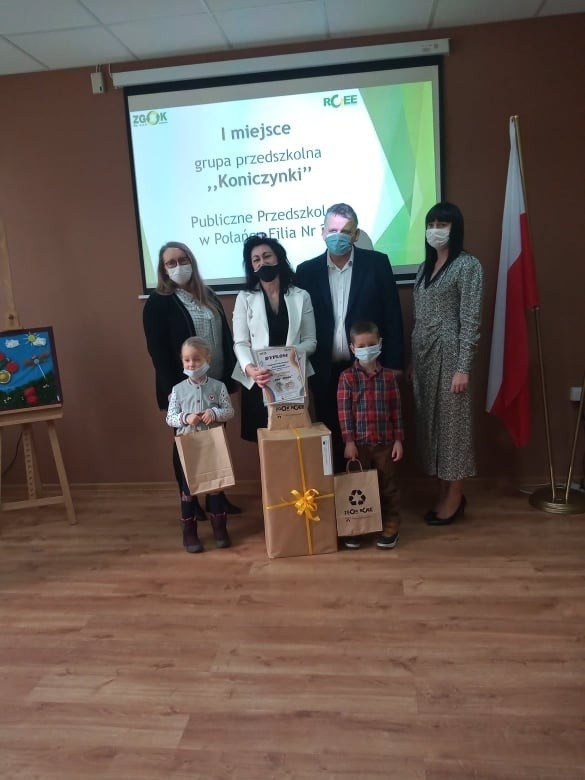 Przedszkolaki z Połańca na podium - uroczyste wręczenie nagród w ramach konkursu ekologicznego „Eko – Skecz”. Zobacz zdjęcia