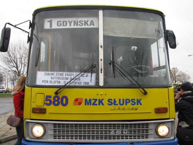 Ostatni słupski Ikarus.