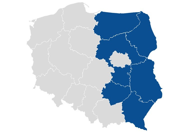 Ruszył nowy program dla Polski Wschodniej. Pierwszy konkurs na dotacje wystartował 18 kwietnia