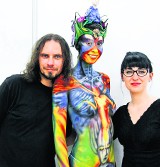 Marian Folga z Jaworzna maluje historie na ludzkich ciałach. Bodypainting klasy światowej