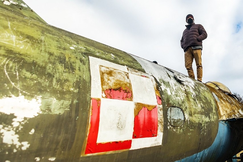 Politechnika Białostocka wyremontuje odrzutowiec. Obiekt stanie się wizytówką Parku Militarnego, tworzonego przez Muzeum Wojska (zdjęcia)