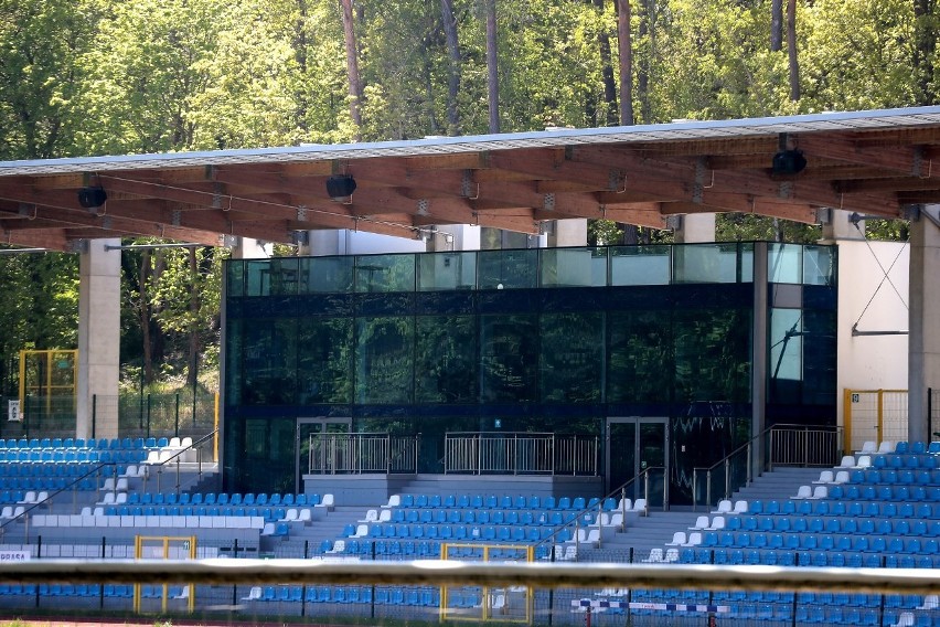 Stadion Floty Świnoujście będzie gotowy na ligę. ZDJĘCIA stadionu