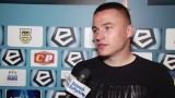 Michał Nalepa po meczu z Cracovią: Walczymy o jak najwyższe miejsce [WIDEO]