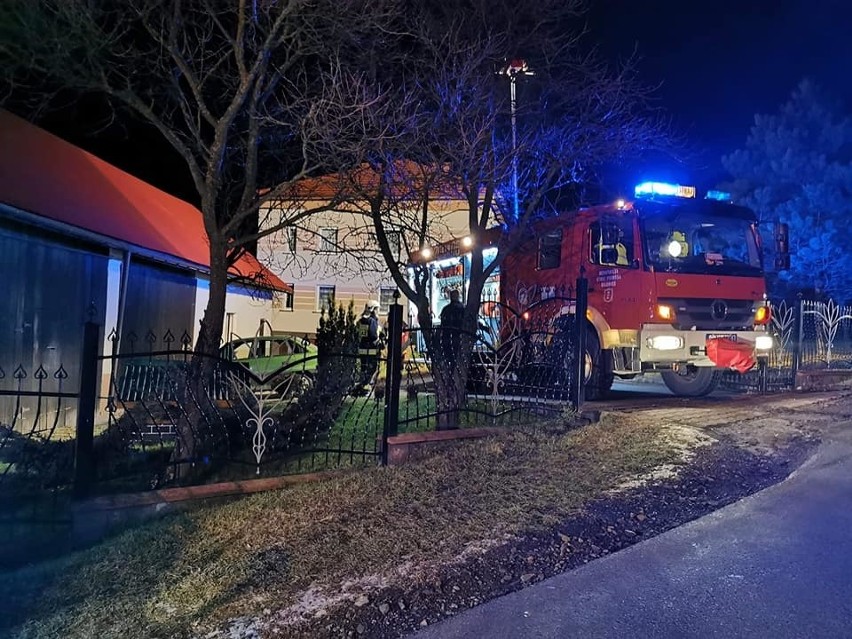 Pożar budynku gospodarczego w Gilowicach