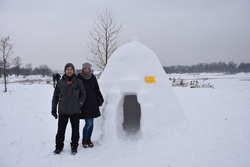 Igloo w Rybniku na Paruszowcu jak z Grenlandii