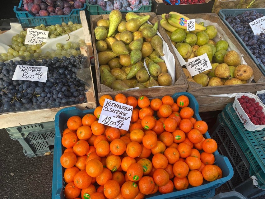 Ile trzeba zapłacić za warzywa i owoce pod koniec października? Zobacz ceny z Rzeszowa