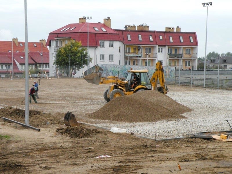 Budowa orlika przy szkole podstawowej nr 18 w Koszalinie