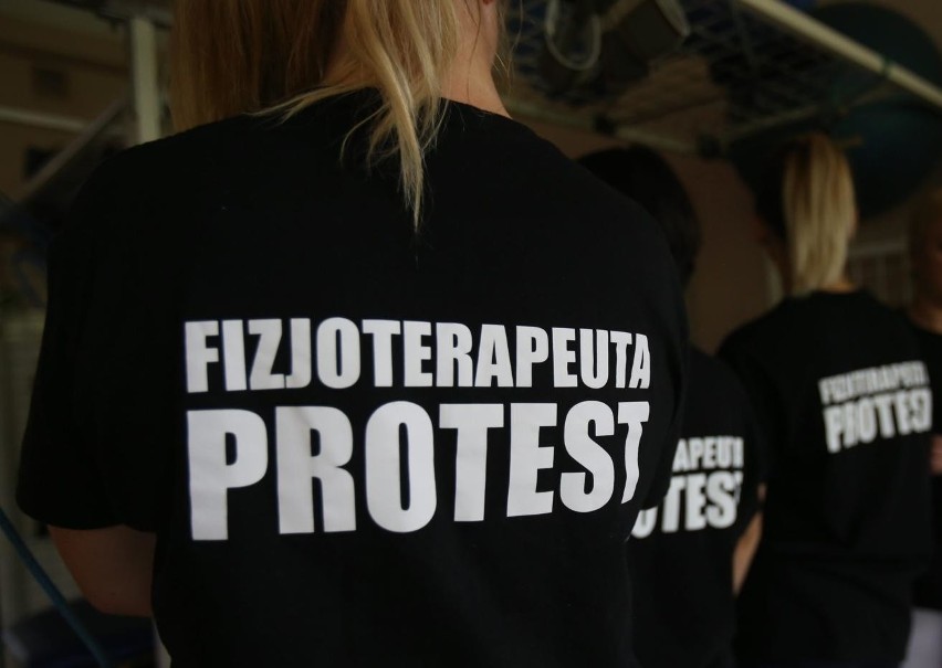 Zaostrza się protest fizjoterapeutów w bydgoskim szpitalu Jurasza