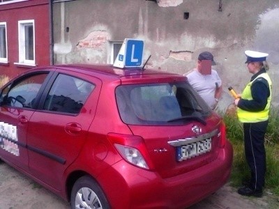 Policjanci kontrolowali auta nauki jazdy w Nowej Soli.