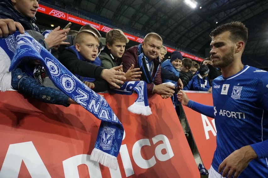 Lech Poznań wygrał z Koroną Kielce 2:1. Mecz przy...