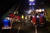 Wypadek w Jasienicy na S1 [ZDJĘCIA] Kierowca zginął w płomieniach. Jechał pod prąd