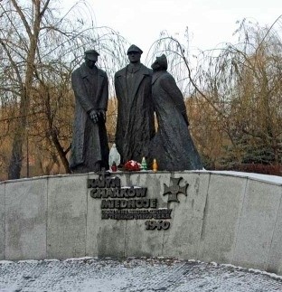 Pomnik Ofiar Zbrodni Katyńskiej w Katowicach.