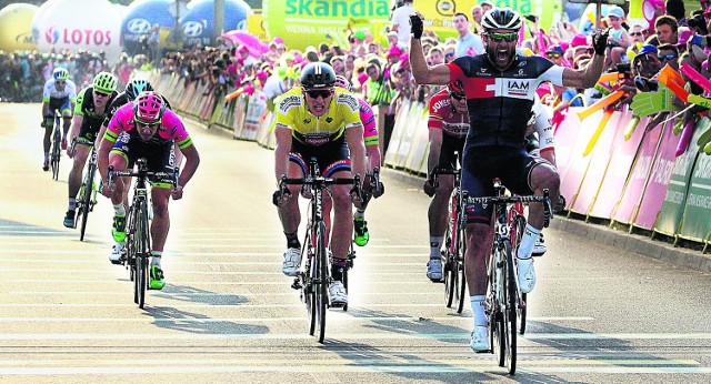 Wczorajszy, drugi etap Tour de Pologne, wygrał Włoch Matteo Pelucchi. Start i meta to najlepsze okazje do zobaczenia z bliska kolarzy