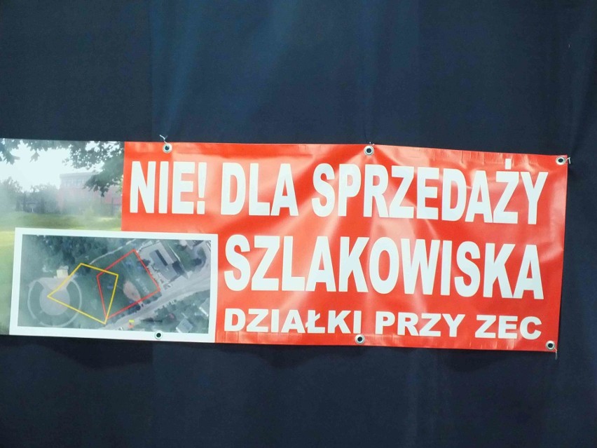 Kolejna odsłona protestu o działkę Na Szlakowisku w Starachowicach