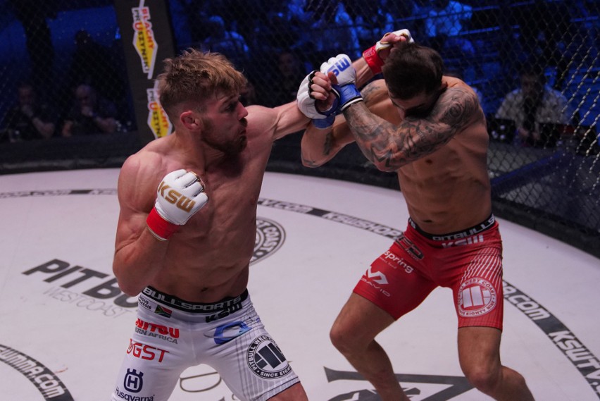 KSW 45. Michał Materla powalczy o pas wagi średniej, tytuł w ciężkiej nie dla Karola Bedorfa