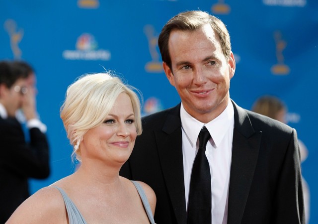 Amy Poehler wraz z Willem Arnettem na 62. gali rozdania nagród Emmy 29.08.2010 w Los Angeles