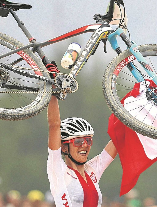 To drugi olimpijski medal Mai Włoszczowskiej, drugi srebrny