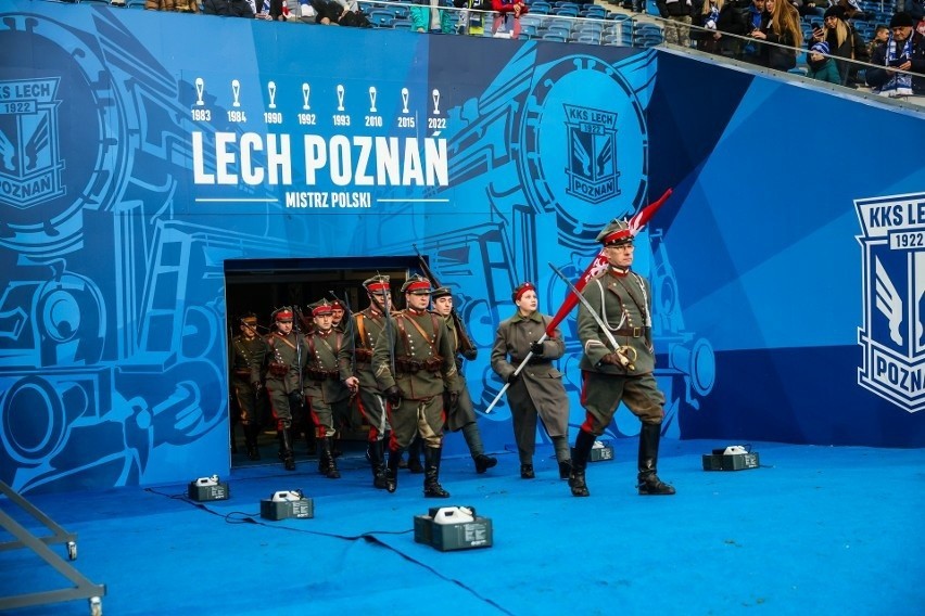 10.12.2023 r. PKO Ekstraklasa: Lech Poznań - Piast Gliwice.