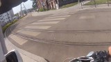 Rajd motocyklem w Bydgoszczy. Kierujący zatrzymany [video]