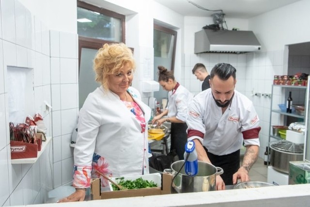 Magda Gessler zachwyciła się pizzą przygotowywaną w Toruniu przez rodowitego Włocha - Crisa.