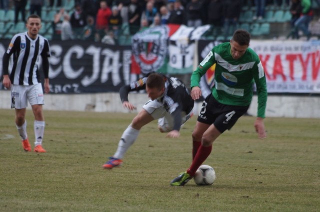 Ivica Zunić przeciwko Sandecji zdobył swojego pierwszego gola w tyskich barwach.