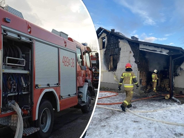 Kobieta zginęła w poniedziałek w pożarze domu w Bąkowej w gminie Ciepielów.