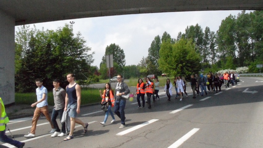 Juwenalia Zagłębiowskie 2015: Korowód studentów na ulicach...