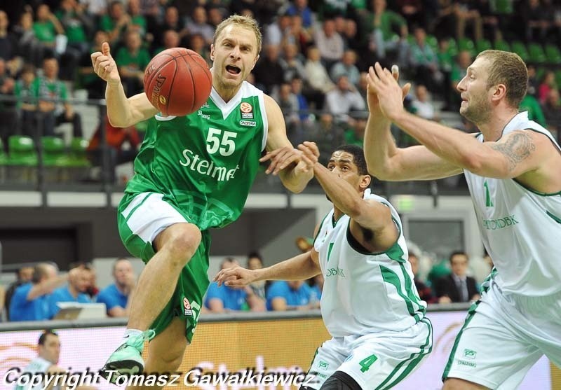 Zielona Góra.  Koszykówka. Eurocup  Stelmet vs Uni...