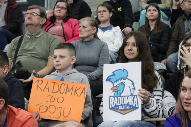Kibice podczas meczu play off Tauron Ligi - Moya Radomka Radom vs Rysice Rzeszów>>>