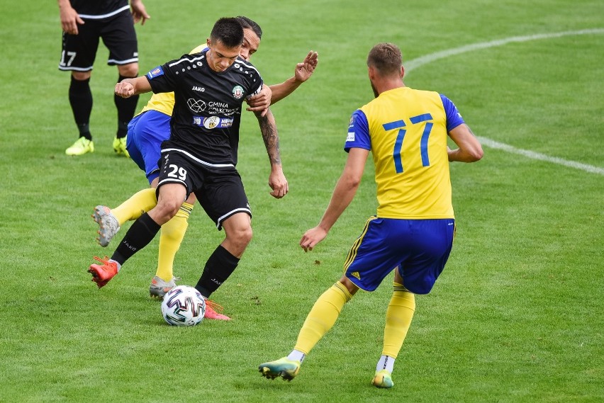 Puchar Polski. Górnik Polkowice - Arka Gdynia 0:5 (0:0). Żółto-niebiescy byli zabójczo skuteczni w drugiej części gry 