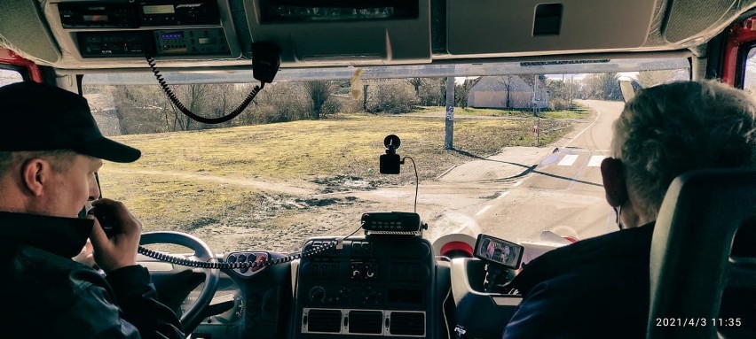 Pożar w Tragaminie k. Malborka. Ogień wybuchł w mieszkaniu, nie żyje lokator