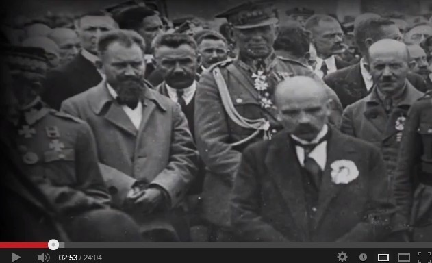 Kadr z filmu Józef Rymer - pierwszy wojewoda śląski