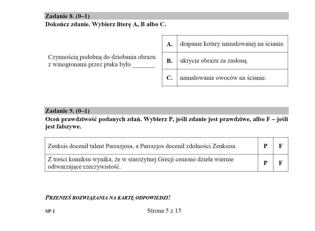 Test szóstoklasisty 2016. Język polski - jakich błędów unikać? [ARKUSZE