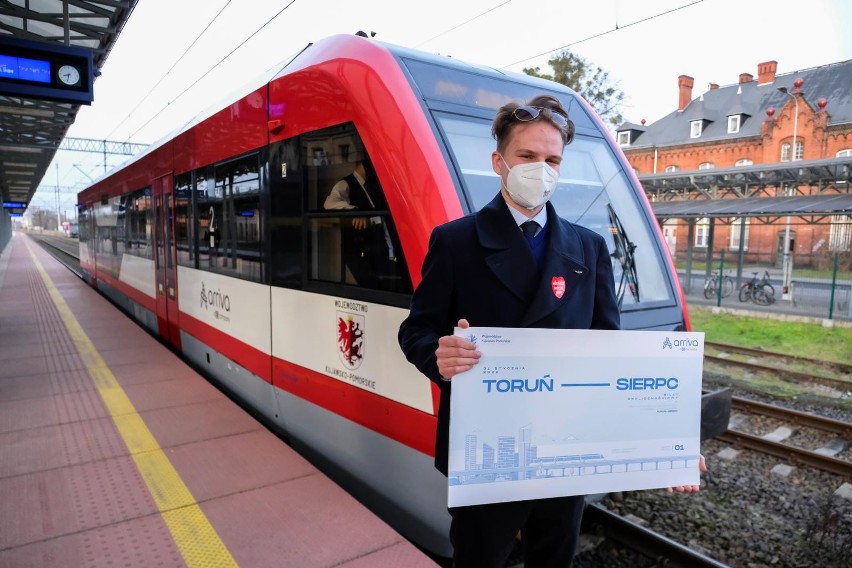 Reaktywacja pociągów na trasie Toruń-Sierpc to dopiero...