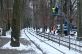 Torowisko na Różyckiego zamknięte. Tramwaje na Sępolno jadą objazdem