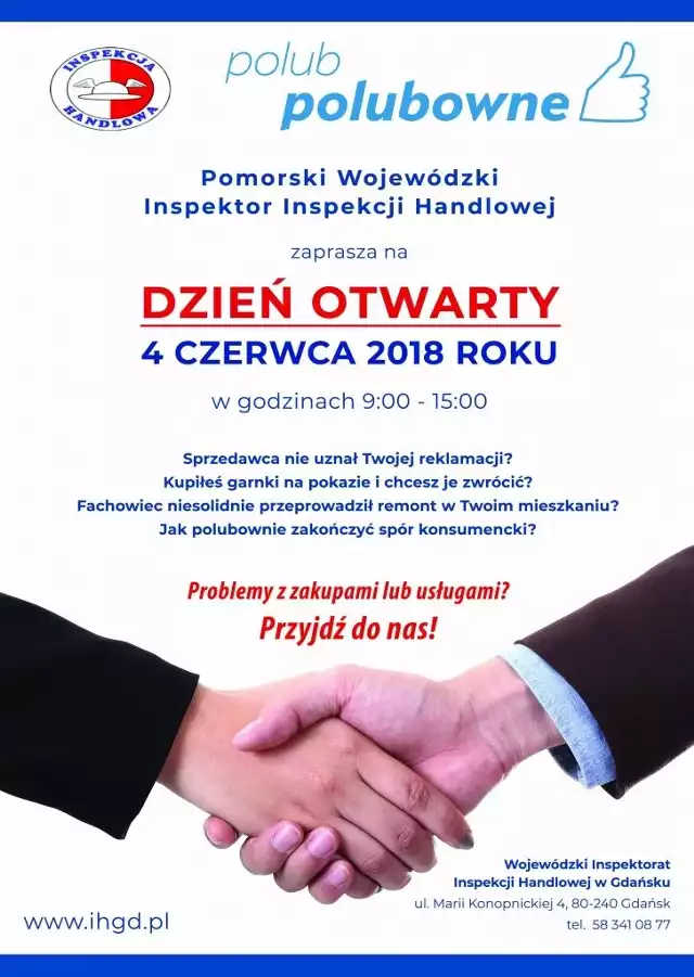 Dzień Otwarty Wojewódzkiego Inspektoratu Inspekcji Handlowej w Gdańsku |  Dziennik Bałtycki