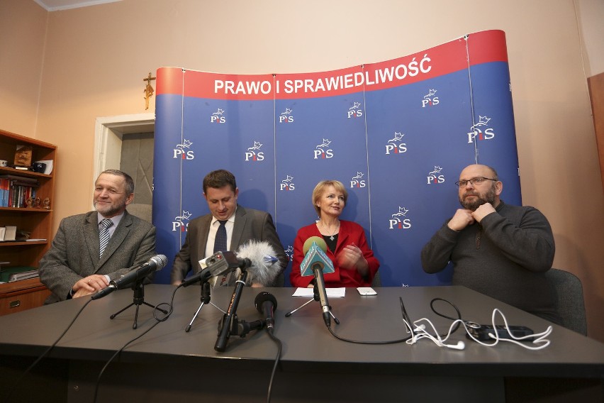 Konferencja prasowa PiS
Konferencja prasowa PiS.