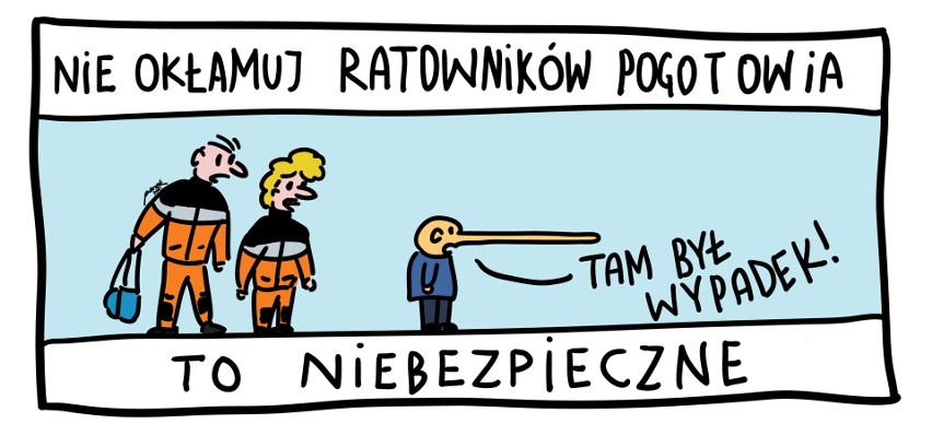 Grafiki Tomasza Panka dla Wojewódzkiej Stacji Pogotowia...