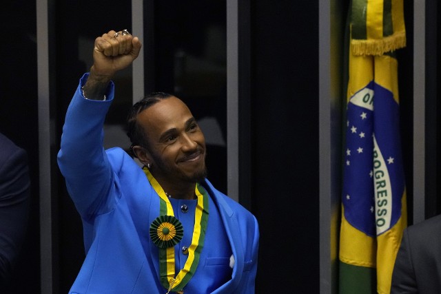 Lewis Hamilton został honorowym obywatelem Brazylii