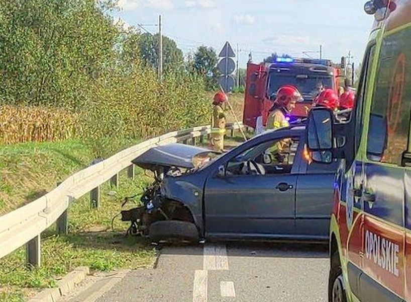 Wypadek pijanego kierowcy na obwodnicy Czarnowąs.