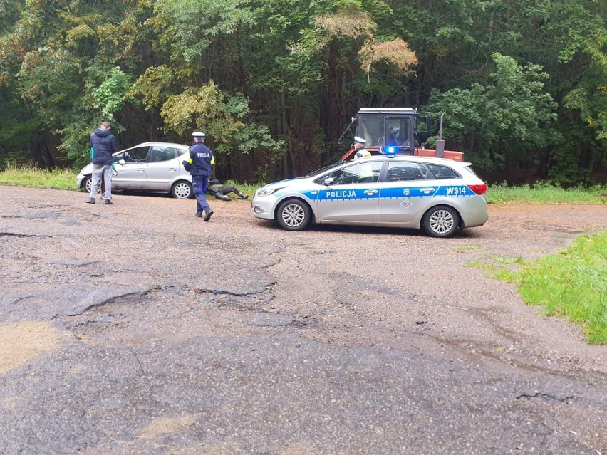 W piątek kilka minut przed godz 12 na drodze wojewódzkiej nr...