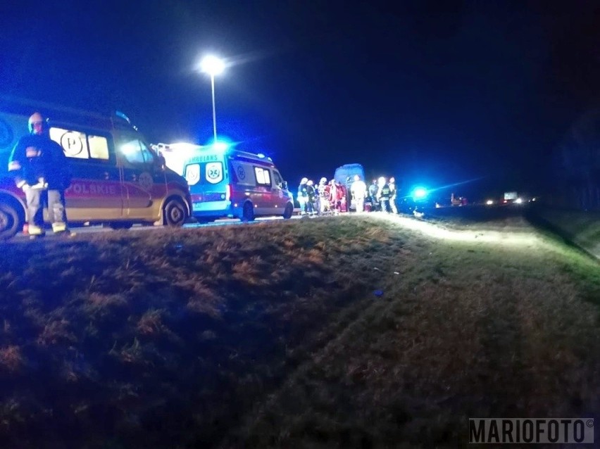 Siedem osób zostało rannych po groźnym wypadku na autostradzie A4. Droga jest już odblokowana