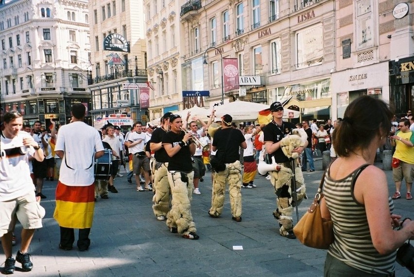 Kibice Niemiec w Austrii i Szwajcarii w roku 2008